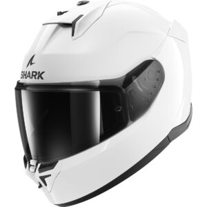 Casco integral SHARK D-Skwal 3 Blank Blanco - Imagen 1