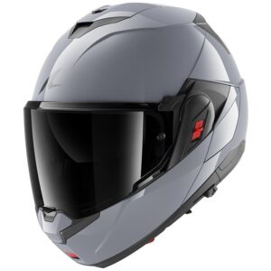 Casco integral SHARK Oxo Dark Shadow Gun Plata - Imagen 2