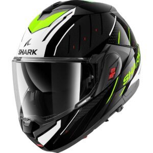 SHARK Oxo Rydger Black / White / Yellow Full-Face Helmet - Image 2