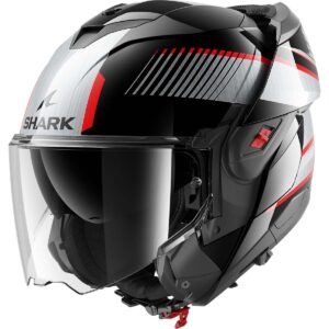 Casco integral SHARK Oxo Sikter Negro / Chrom / Plata - Imagen 1