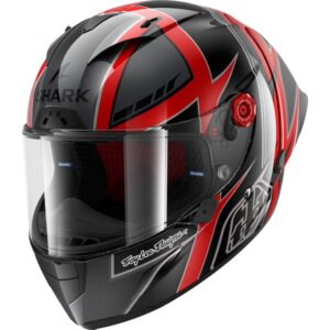 SHARK Race-R PRO GP 06 TLD Cam Petersen Black / Red / Anthracite Full-Face Helmet - Image 1