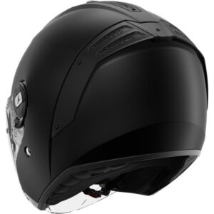 SHARK RS Jet Blank Black Mat Open-Face Helmet - Image 3