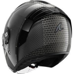 Casco jet SHARK RS Jet Carbon Ikonik Negro / Chrom - Imagen 3