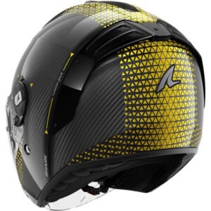 Casco jet SHARK RS Jet Carbon Ikonik Dorado / Chrom - Imagen 3