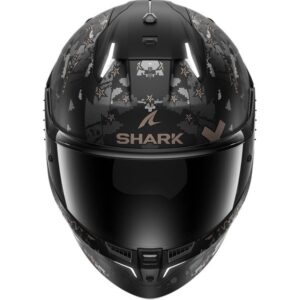 SHARK Skwal i3 Hellcat MAT Black / Chrom / Anthracite Full-Face Helmet - Image 2