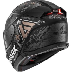SHARK Skwal i3 Hellcat MAT Black / Chrom / Anthracite Full-Face Helmet - Image 3