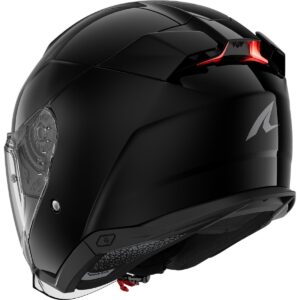 SHARK Skwal i3 Jet Blank Black Open-Face Helmet - Image 3