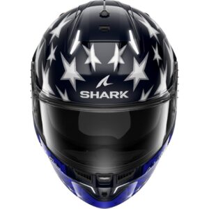 Casco integral SHARK Skwal i3 TLD USA Azul / Rojo / Blanco - Imagen 3