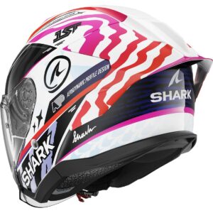 Casco jet SHARK Skwal Jet Cup Speed-Fancy Negro / Blanco / Naranja - Imagen 3