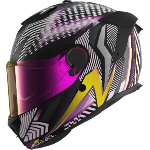 Casco integral SHARK Spartan GT Pro Carbon Sthyr Carbono / Violeta / Chrom - Imagen 2