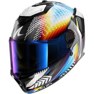 Casco integral SHARK Spartan GT Pro Carbon Sthyr Carbono / Blanco / Chrom - Imagen 1