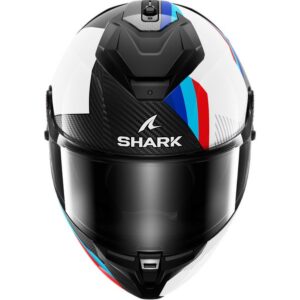 SHARK Spartan GT Pro Dokhta Carbon / White / Blue Full-Face Helmet - Image 3