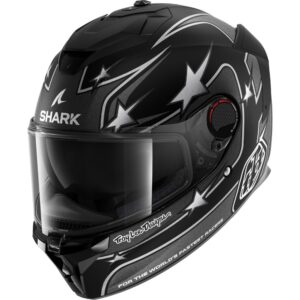 SHARK Spartan GT Pro TLD Flagstaff Black / Anthracite / Silver Full-Face Helmet - Image 1