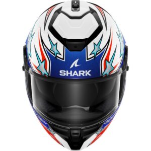 Casco integral SHARK Spartan GT Pro TLD Flagstaff Blanco / Rojo / Azul - Imagen 2