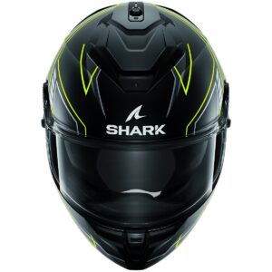 SHARK Spartan GT Pro Toryan Mat Black / Yellow / Anthracite Full-Face Helmet - Image 2
