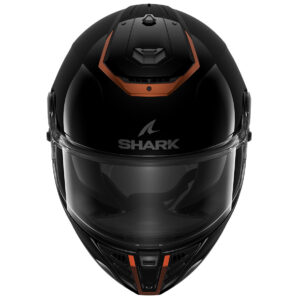 Casco integral SHARK Spartan RS Blank SP Negro / Cupper / Negro - Imagen 2