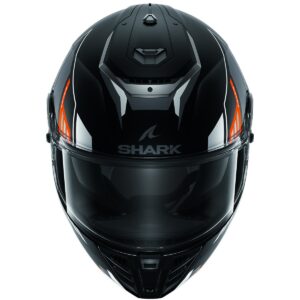 SHARK Spartan RS Byhron Mat Black / Orange / Chrom Full-Face Helmet - Image 3
