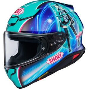 Casco integral SHOEI NXR 2 Hatsune Miku TC4 - Imagen 1