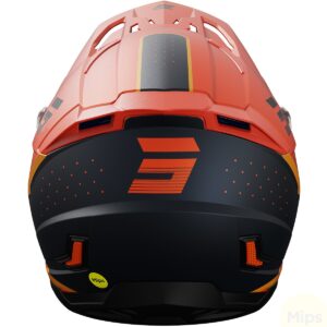SHOT Core Honor Matt Orange 2025 Motocross Helmet - Image 2