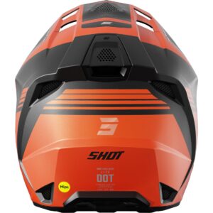 Casco de motocross SHOT Lite S10 Naranja Mate 2026 - Imagen 2