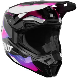 Casco de motocross SHOT Lite Astral Azul / Rosa - Imagen 3