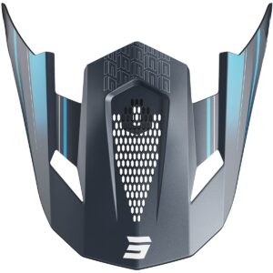 Casco de motocross SHOT Lite Challenger Azul Mate - Imagen 2