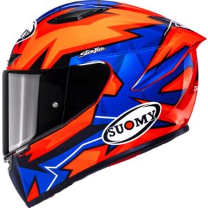 SUOMY Track-1 Firestorm Full-Face Helmet - Image 2