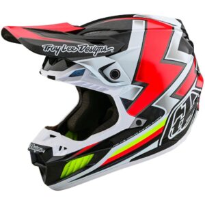 Casco de motocross TROY LEE DESIGNS SE5 Carbon Ever Negro - Imagen 3
