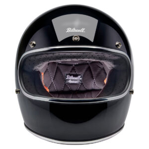 Casco integral BILTWELL Gringo Negro Brillo