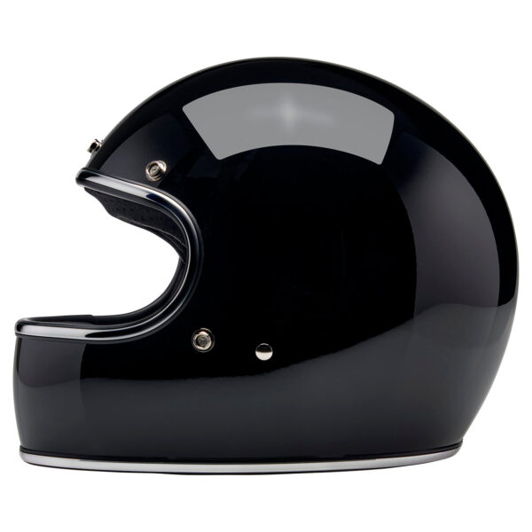 Casco integral BILTWELL Gringo Negro Brillo