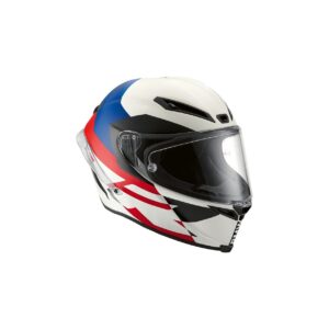 Casco integral BMW M Pro Race Circuit Blanco / Rojo / Azul